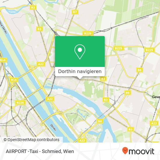 AiIRPORT -Taxi - Schmied Karte