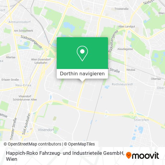 Happich-Roko Fahrzeug- und Industrieteile GesmbH Karte