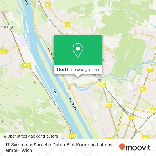 IT Symbiose Sprache-Daten-Bild-Kommunikations GmbH Karte