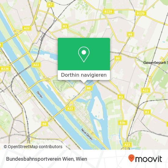 Bundesbahnsportverein Wien Karte