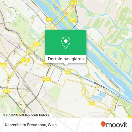 Katzenheim Freudenau Karte