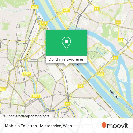 Mobiclo Toiletten - Mietservice Karte