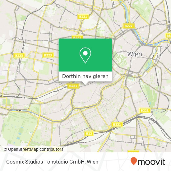 Cosmix Studios Tonstudio GmbH Karte