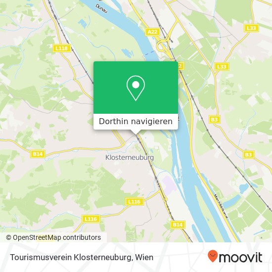 Tourismusverein Klosterneuburg Karte