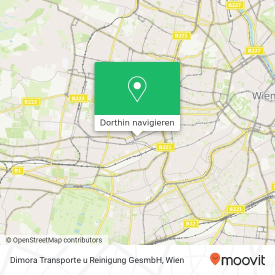 Dimora Transporte u Reinigung GesmbH Karte