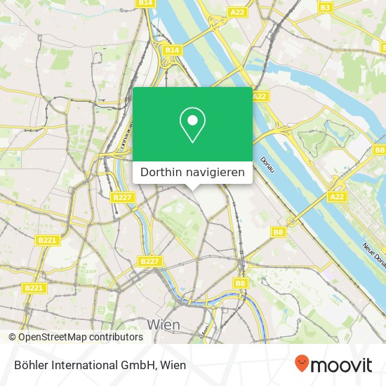 Böhler International GmbH Karte