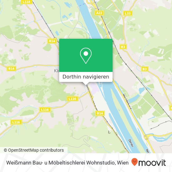 Weißmann Bau- u Möbeltischlerei Wohnstudio Karte