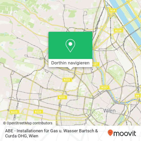 ABE - Installationen für Gas u. Wasser Bartsch & Curda OHG Karte