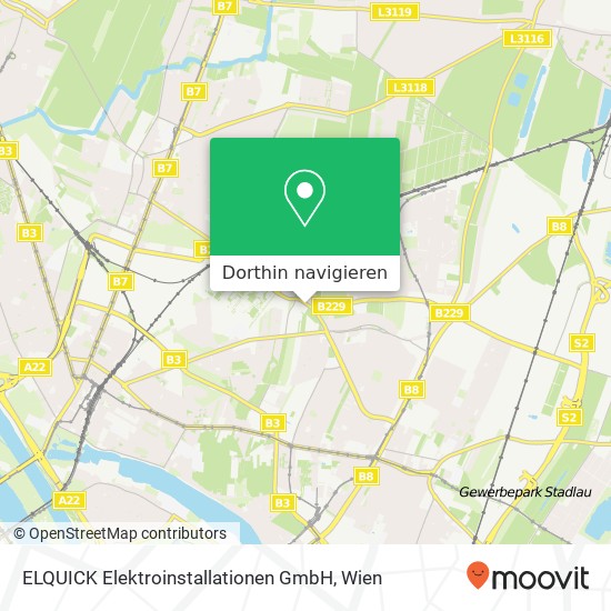 ELQUICK Elektroinstallationen GmbH Karte