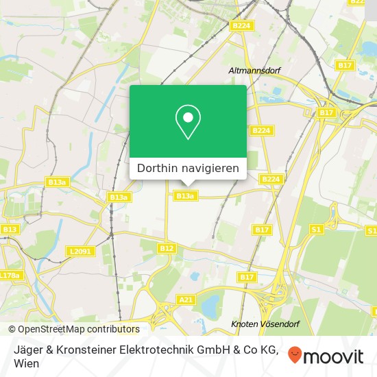 Jäger & Kronsteiner Elektrotechnik GmbH & Co KG Karte