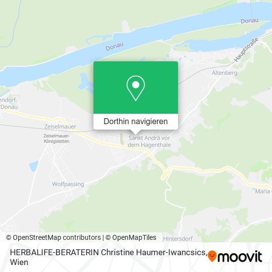 HERBALIFE-BERATERIN Christine Haumer-Iwancsics Karte