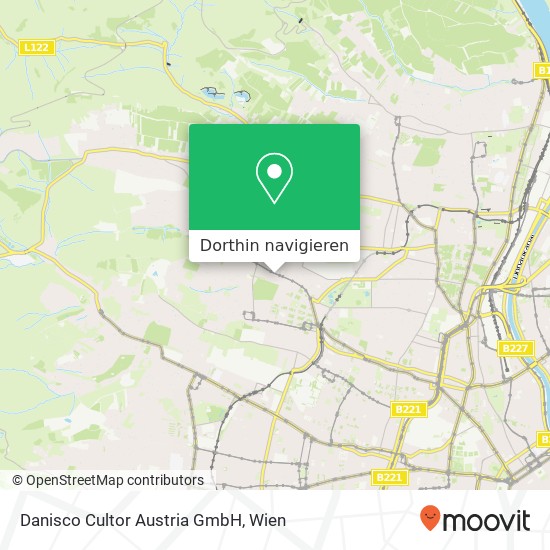 Danisco Cultor Austria GmbH Karte
