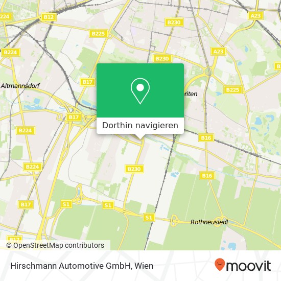 Hirschmann Automotive GmbH Karte