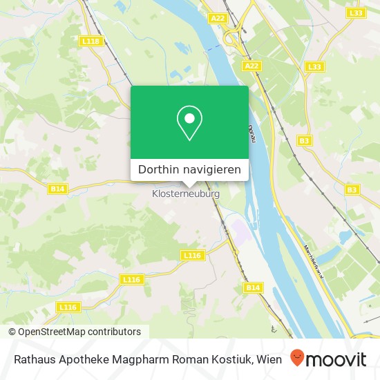 Rathaus Apotheke Magpharm Roman Kostiuk Karte