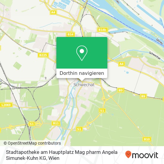 Stadtapotheke am Hauptplatz Mag pharm Angela Simunek-Kuhn KG Karte