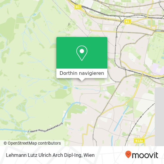 Lehmann Lutz Ulrich Arch Dipl-Ing Karte