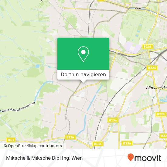 Miksche & Miksche Dipl Ing Karte