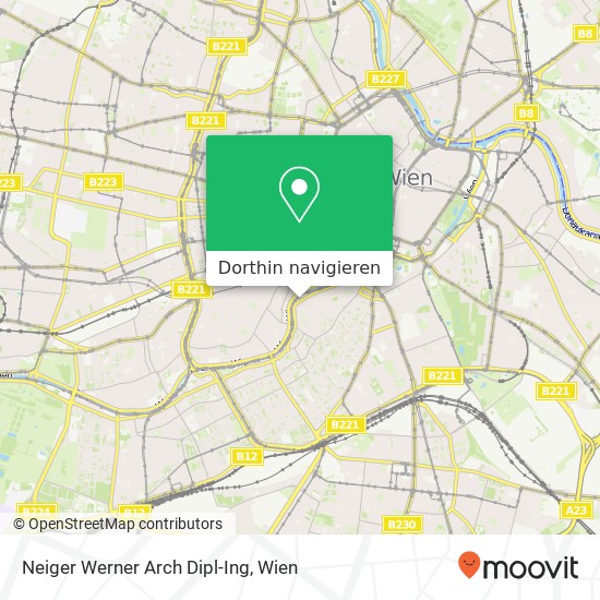 Neiger Werner Arch Dipl-Ing Karte