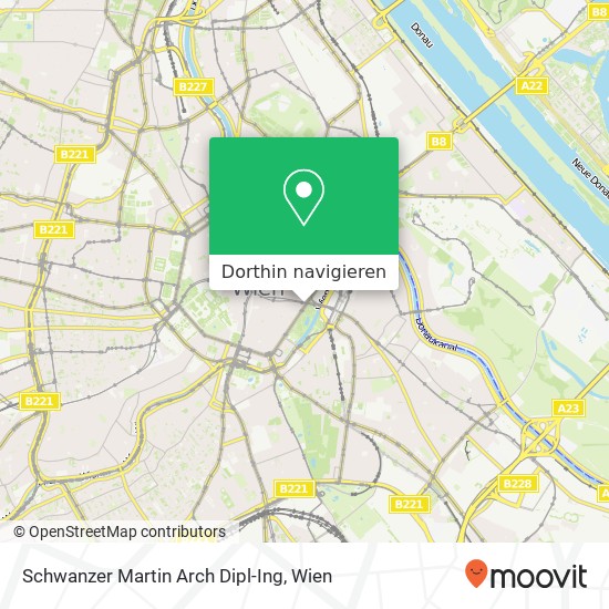 Schwanzer Martin Arch Dipl-Ing Karte
