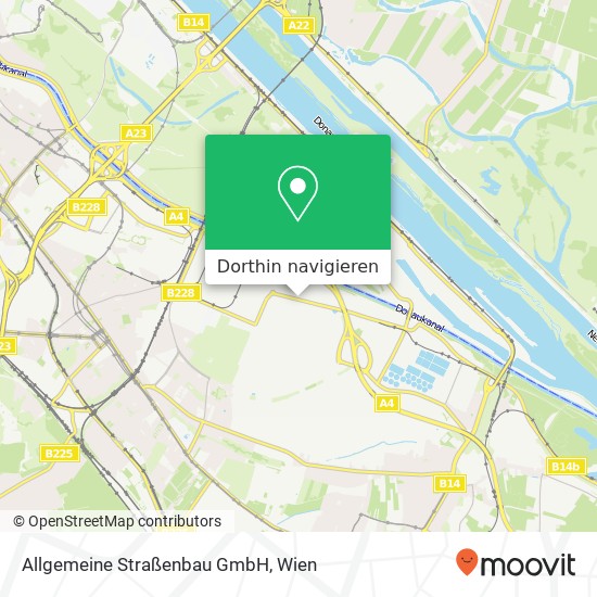 Allgemeine Straßenbau GmbH Karte