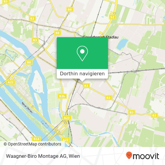 Waagner-Biro Montage AG Karte