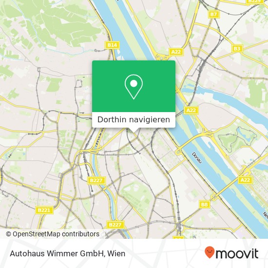 Autohaus Wimmer GmbH Karte