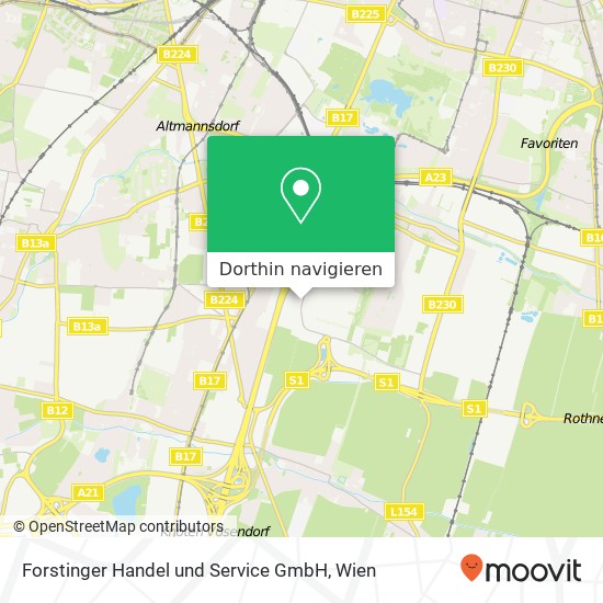 Forstinger Handel und Service GmbH Karte