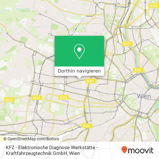 KFZ - Elektronische Diagnose Werkstätte - Kraftfahrzeugtechnik GmbH Karte