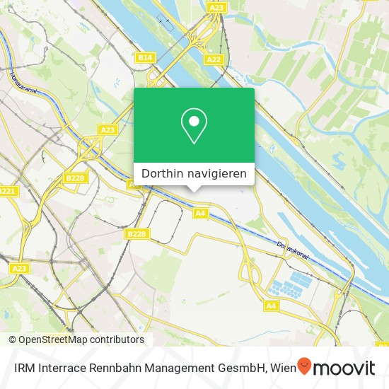 IRM Interrace Rennbahn Management GesmbH Karte