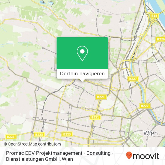Promac EDV Projektmanagement - Consulting - Dienstleistungen GmbH Karte