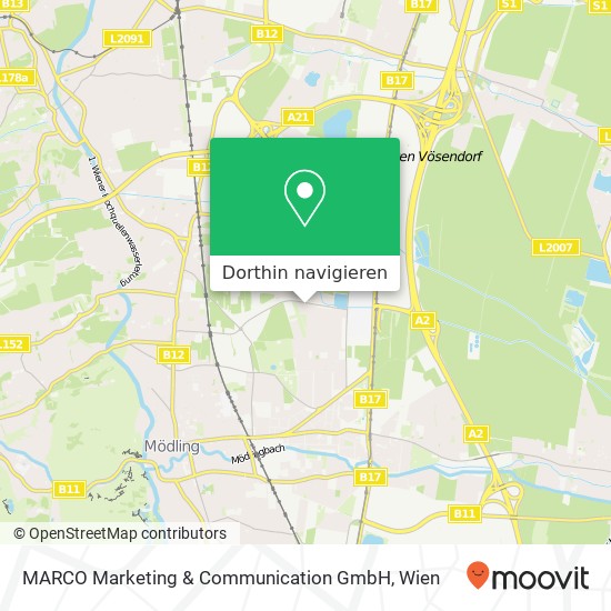MARCO Marketing & Communication GmbH Karte