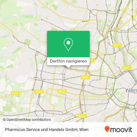 Pharmicus Service und Handels GmbH Karte