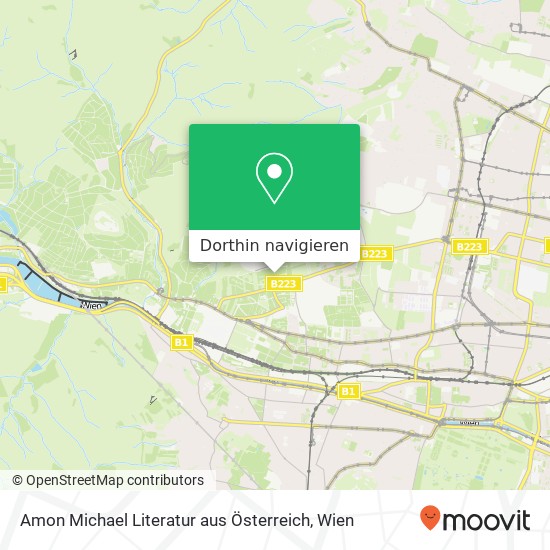 Amon Michael Literatur aus Österreich Karte