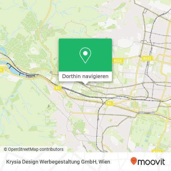 Krysia Design Werbegestaltung GmbH Karte