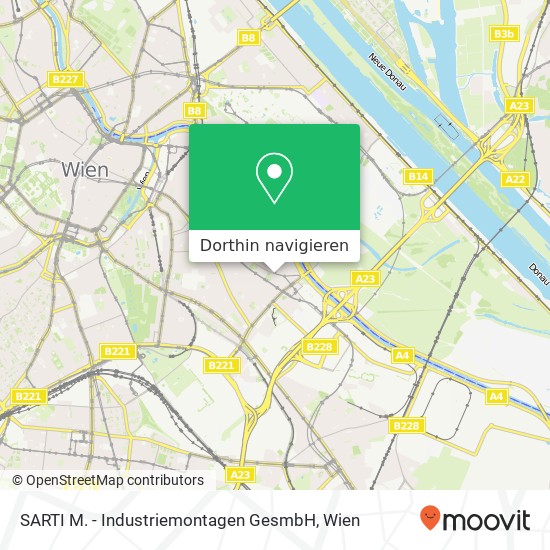 SARTI M. - Industriemontagen GesmbH Karte