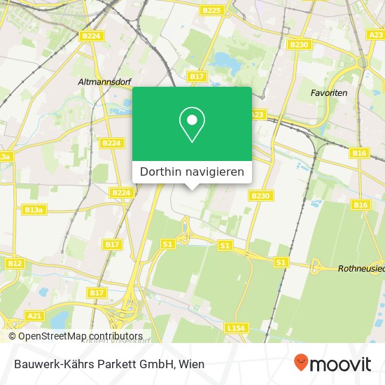 Bauwerk-Kährs Parkett GmbH Karte