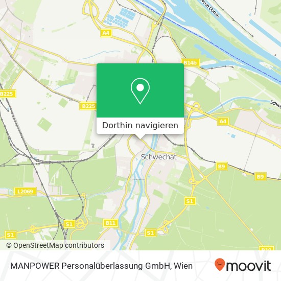MANPOWER Personalüberlassung GmbH Karte