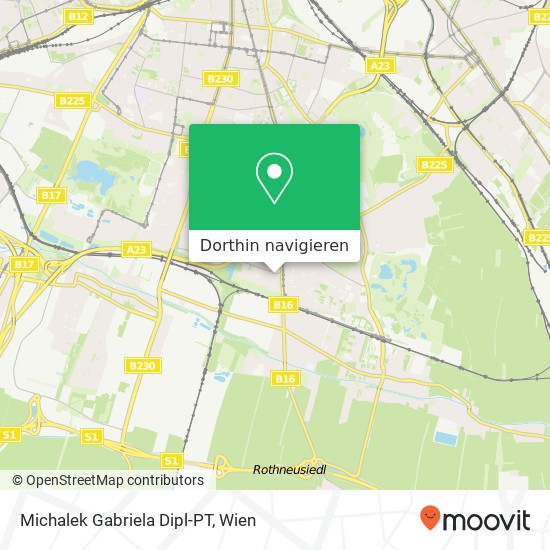 Michalek Gabriela Dipl-PT Karte