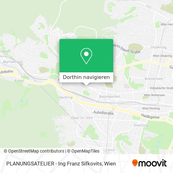 PLANUNGSATELIER - Ing Franz Sifkovits Karte