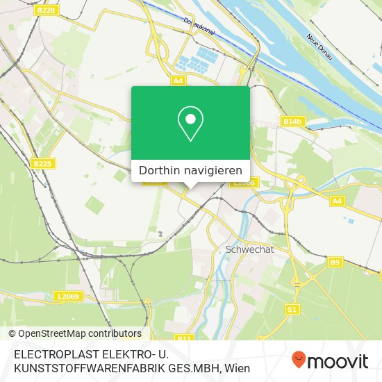 ELECTROPLAST ELEKTRO- U. KUNSTSTOFFWARENFABRIK GES.MBH Karte