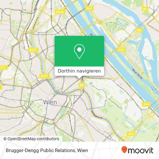 Brugger-Dengg Public Relations Karte