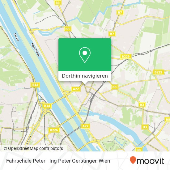 Fahrschule Peter - Ing Peter Gerstinger Karte