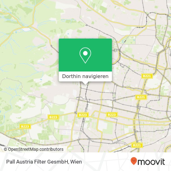 Pall Austria Filter GesmbH Karte