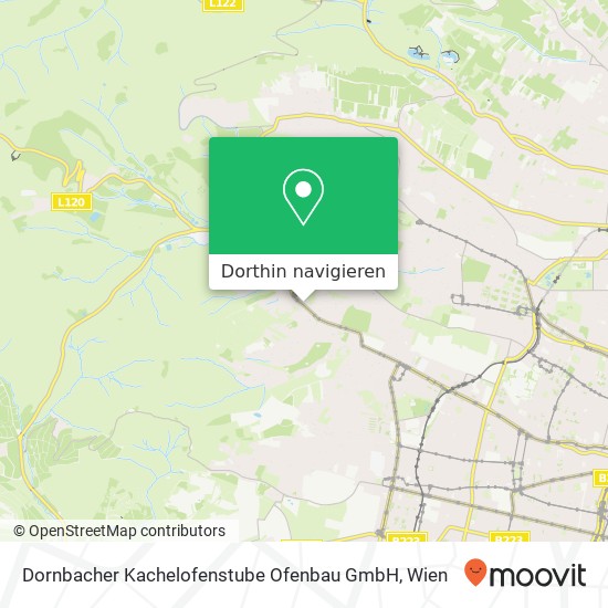 Dornbacher Kachelofenstube Ofenbau GmbH Karte