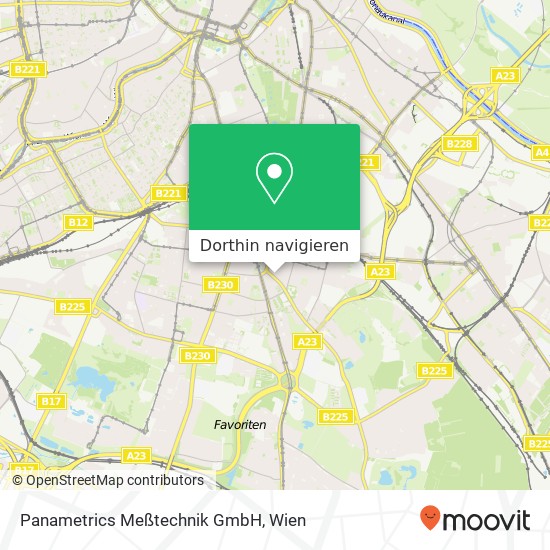 Panametrics Meßtechnik GmbH Karte