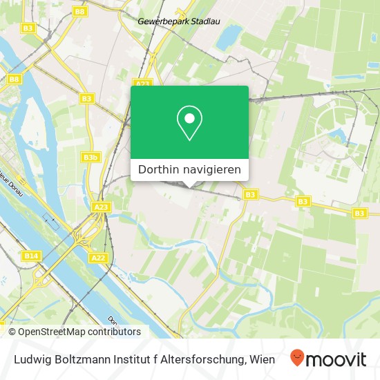 Ludwig Boltzmann Institut f Altersforschung Karte