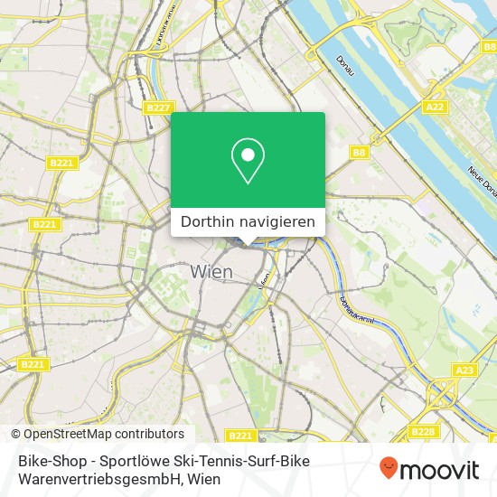 Bike-Shop - Sportlöwe Ski-Tennis-Surf-Bike WarenvertriebsgesmbH Karte