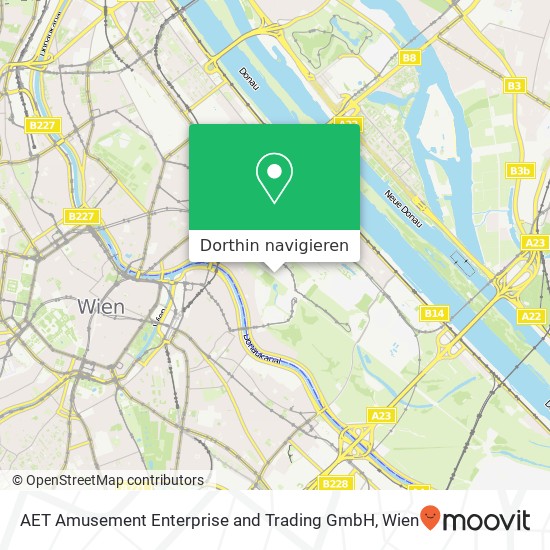 AET Amusement Enterprise and Trading GmbH Karte