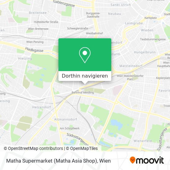 Matha Supermarket (Matha Asia Shop) Karte