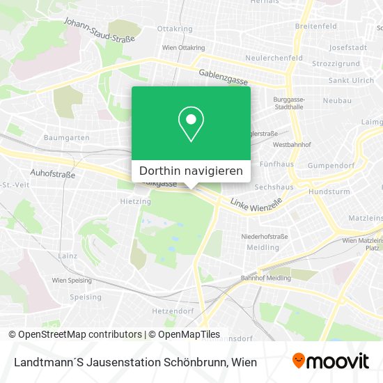 Landtmann´S Jausenstation Schönbrunn Karte